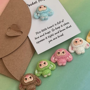 Kawaii Pocket Hug: Octopus Keepsake with Encouragement Card
