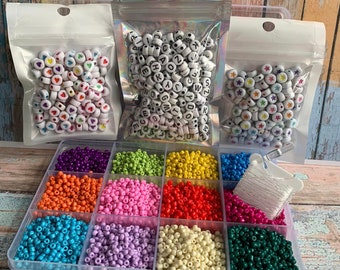 Making Bracelets For Friends   3mm Seed Bead Bracelet  Making Kit