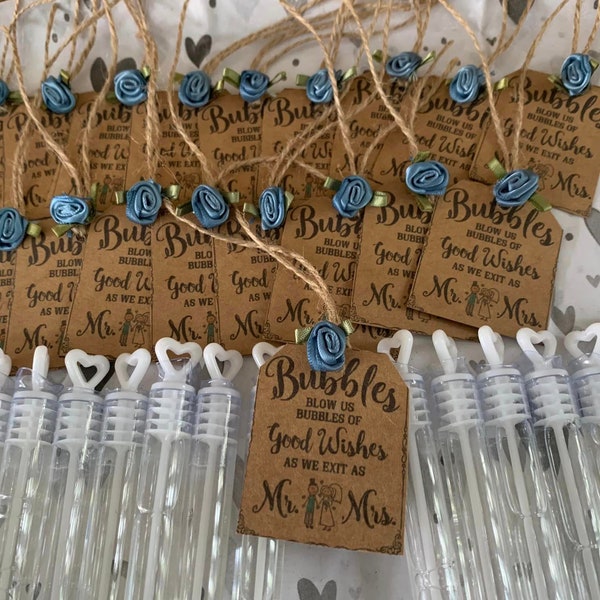 Wedding Bubbles Etsy UK