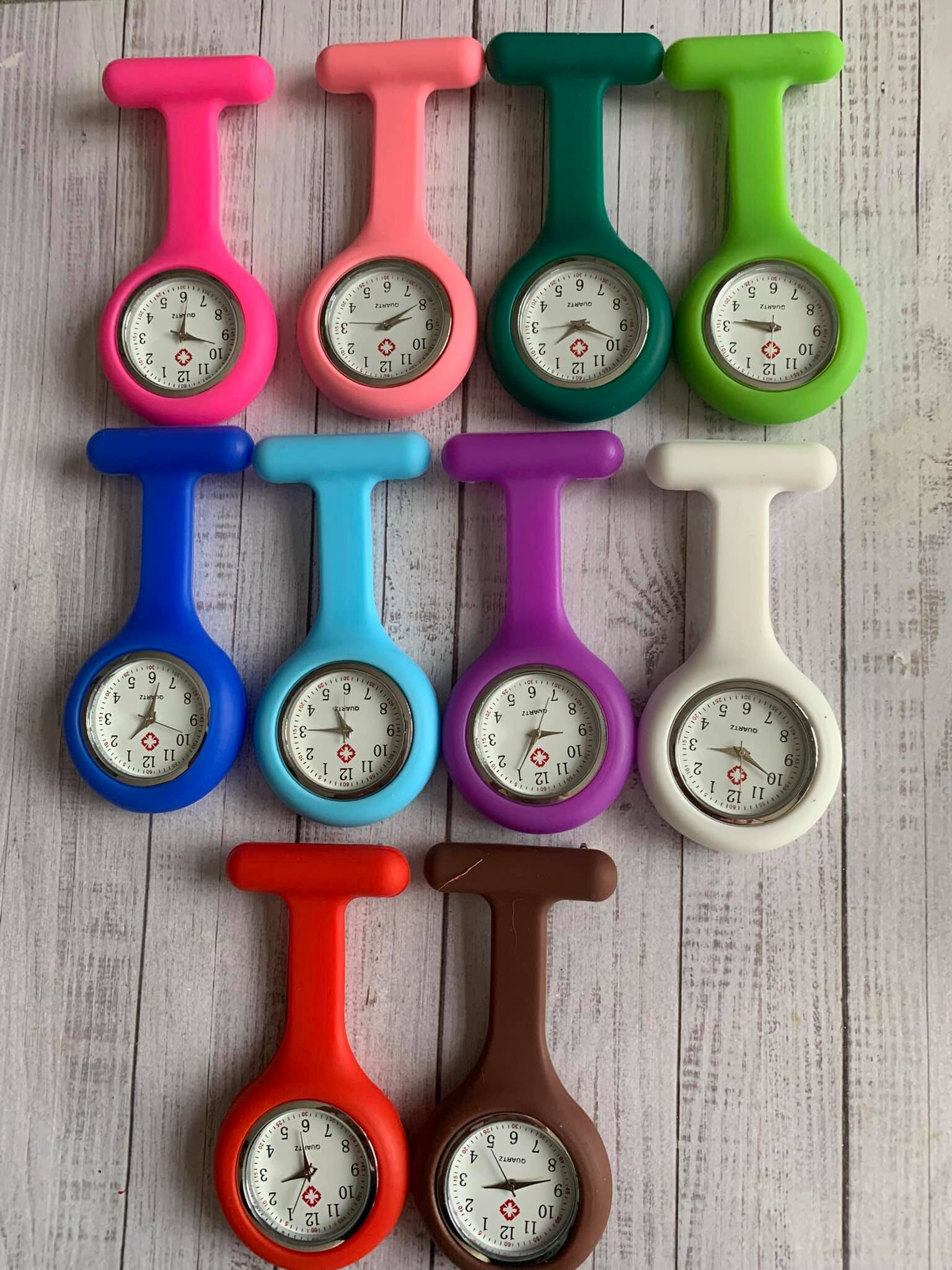 Handmade Silicone  Nurse NHS Fob Watch
