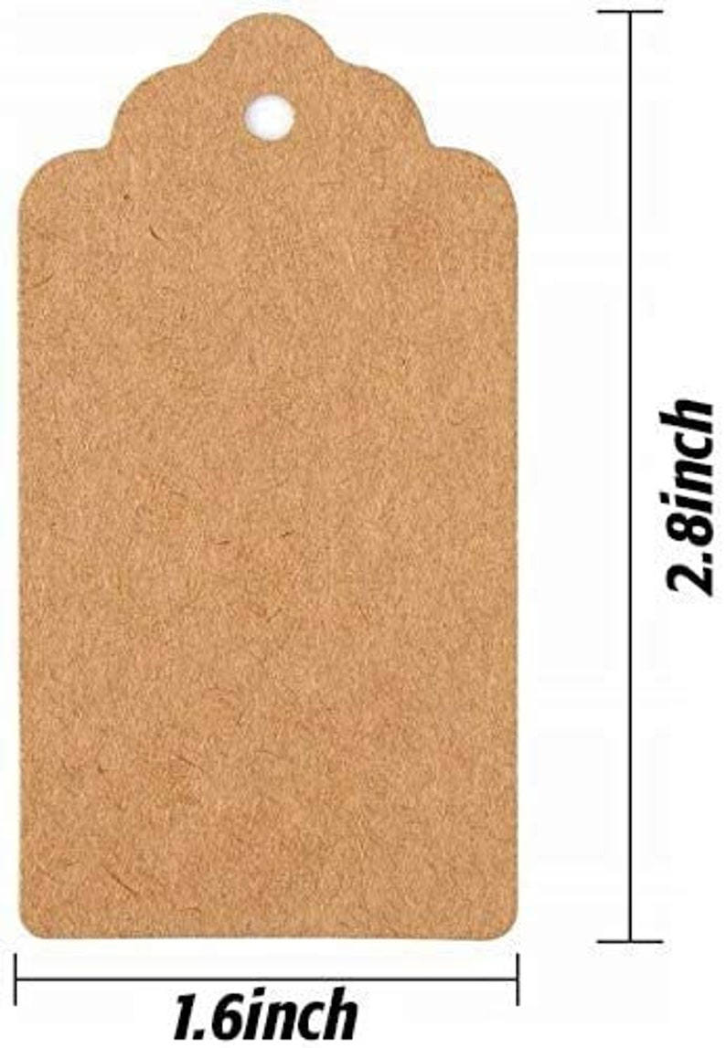 50 Natural Jute Kraft Paper Price Tags Craft Tags Labels Etsy UK