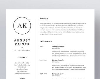 illustrator resume etsy