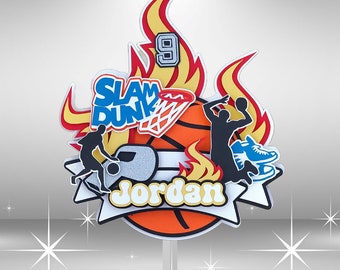 Celebrate in Style, Elevate Your Party with a 3D Basketball Delight! Our Digital Cake Topper, is a Slam Dunk for Any Occasion.