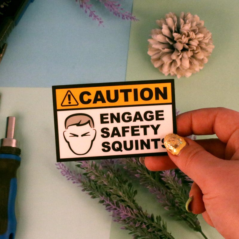 Funny Safety Sign - Etsy