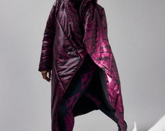 Burgund Maori Coat