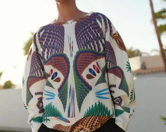 Botanica White Sweatshirt