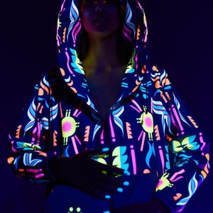 Fluo Rain Jacket, Waterproof Jacket, Rain Jacket, Women&#39;s Jacket, Fashion Jacket