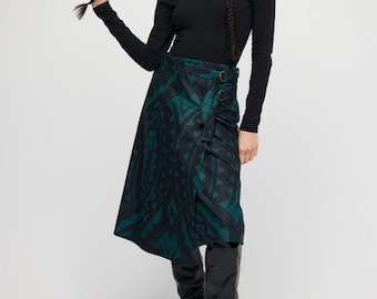 Green Maori Skirt