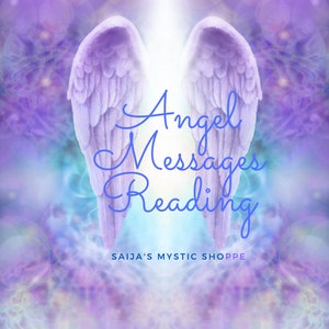 Angel Messages Reading - Folleto / PDF con cada lectura