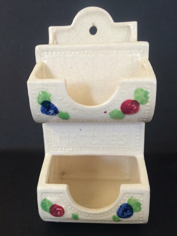 【60％OFF】 Match Ceramic Vintage Box Etsy - Holder その他