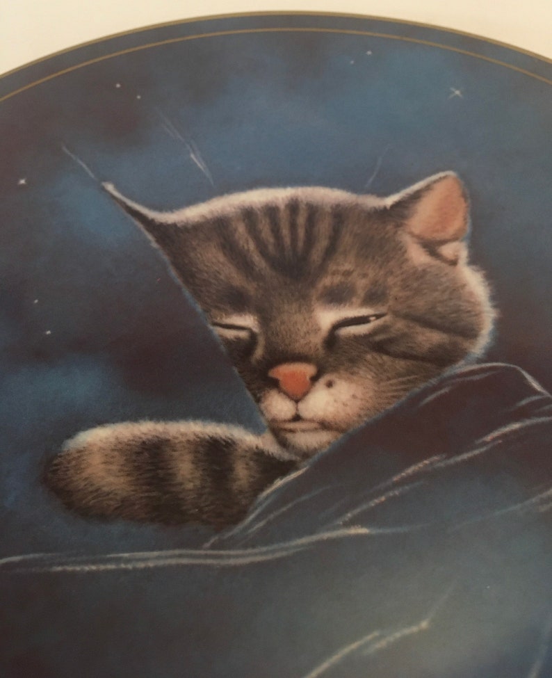 Chessie Mascot Sleep Like a Kitten C&O Railroad 1983 50th - Etsy