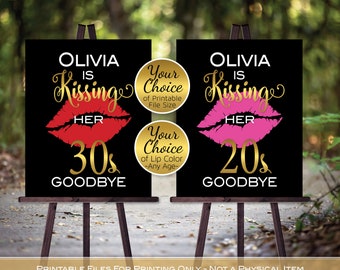 Kissing 40s Goodbye Etsy