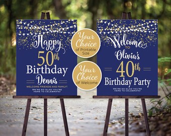 birthday welcome etsy