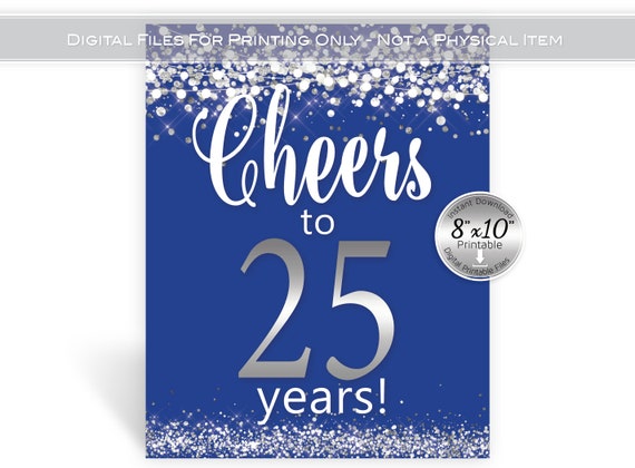 Number 25th Anniversary