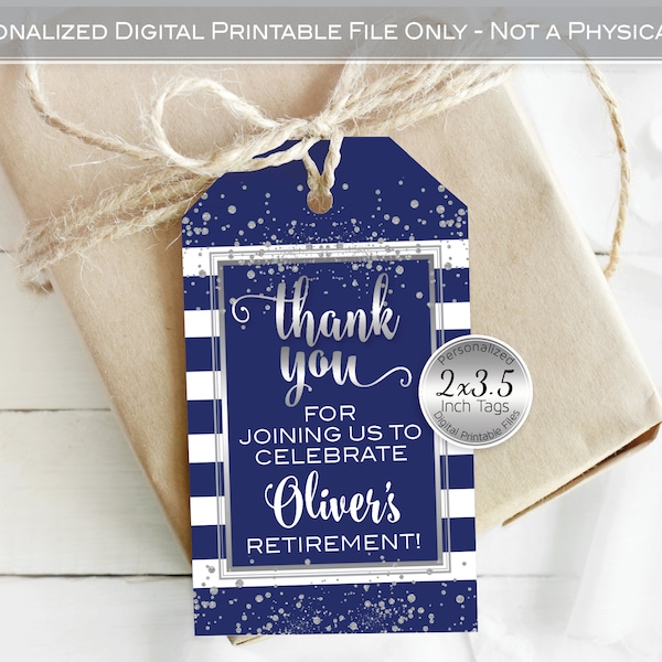 Retirement Tags - Etsy