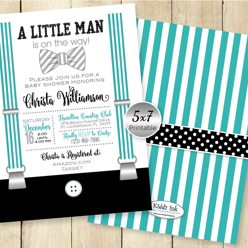 Bow Tie Baby Shower - Etsy