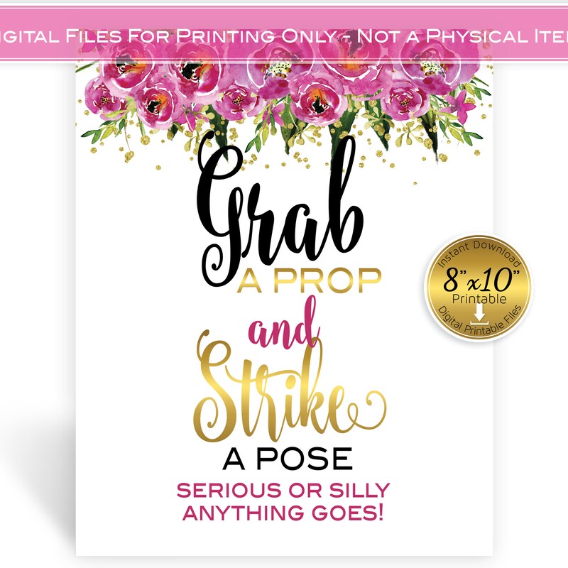 Grab a Prop - Etsy