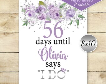 Days Until I Do - Etsy