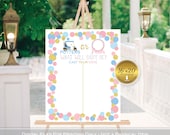 Putters or Pearls Gender Reveal Printable: Pink, Blue, Gold (Digital Download)