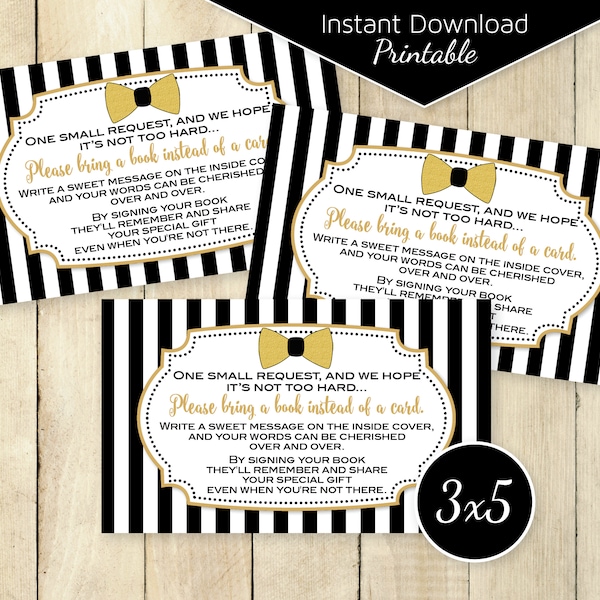 Black And Gold Invitation 3x5 Etsy Black And Gold Invitation 3x5 Etsy
