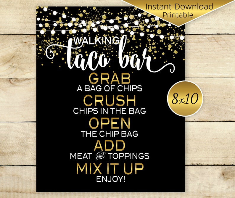Walking Taco Instructions Printable Walking Taco Instructions Printable