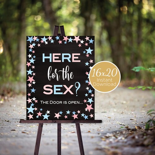 Twinkle Here For The Sex Gender Reveal Welcome Etsy