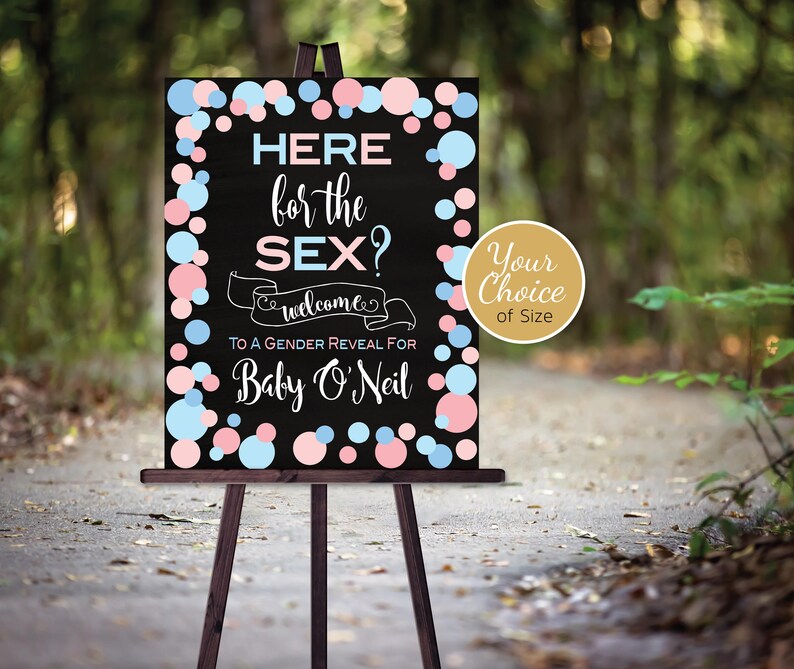 PRINTABLE DIGITAL File Faux Chalkboard Personalized Here For The Sex PRINTABLE DIGITAL File Faux Chalkboard Personalized Here For The Sex