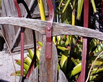 Vintage wooden sled 1960's