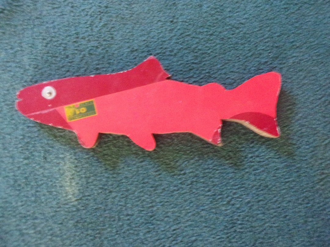 Antique Handmade Red Green Channel Marker Nautical Decor Fish Etsy