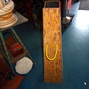 Antique underwater wooden water scope viewer ocean fun