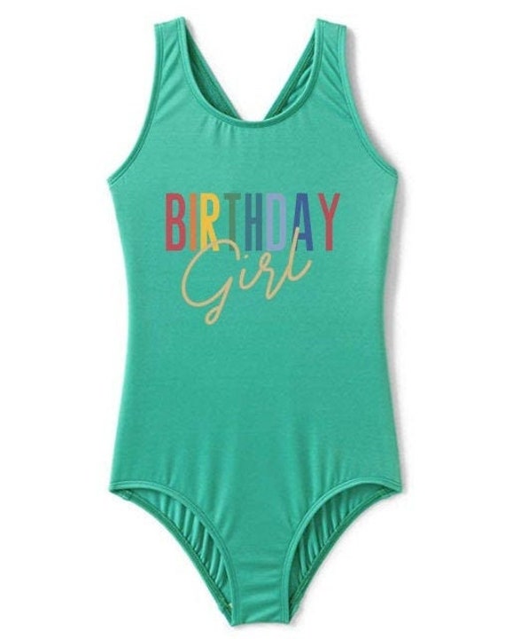 birthday girl swimsuit