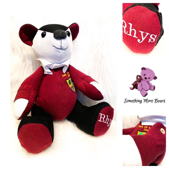 school uniform keepsake bear