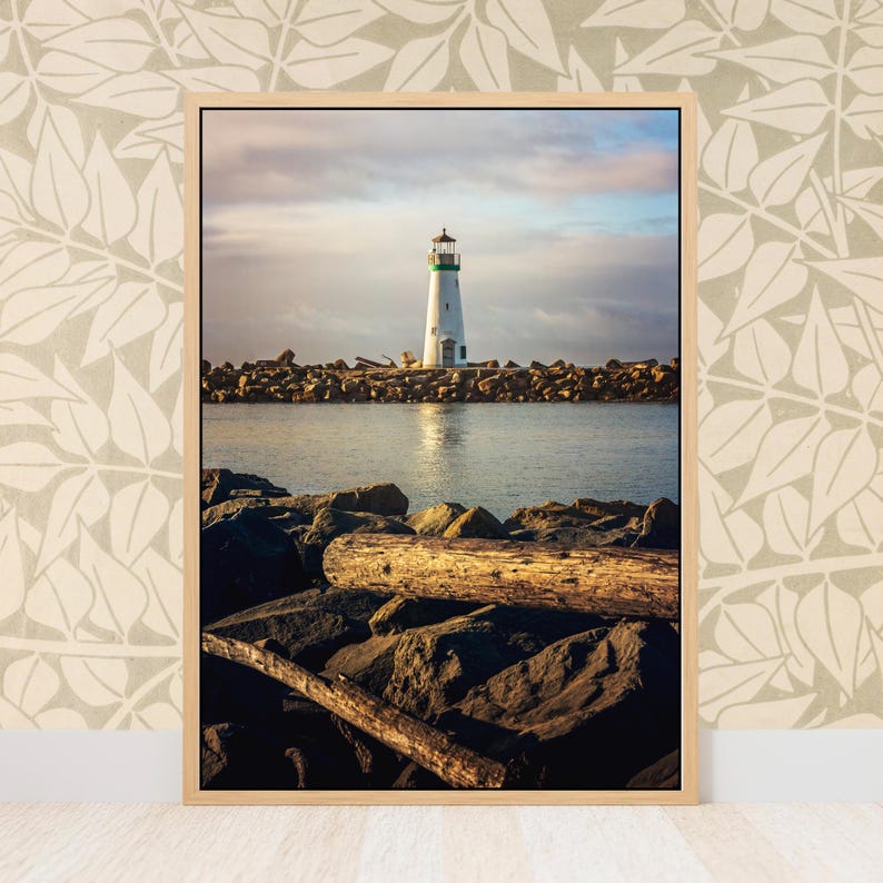 a picture of a lighthouse in the water