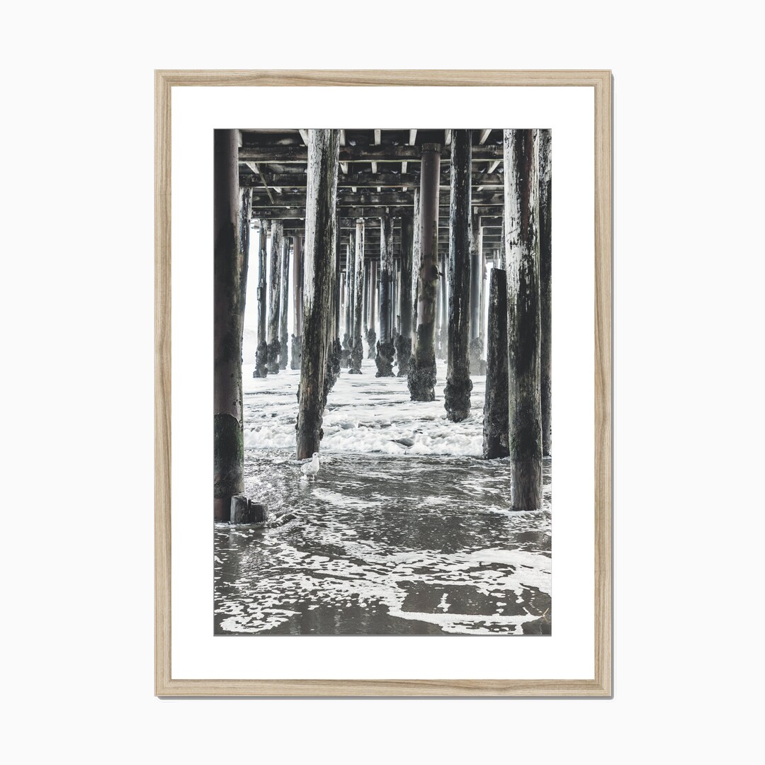 Fine Art Colorful Coastal Print Capitola Hotel, California