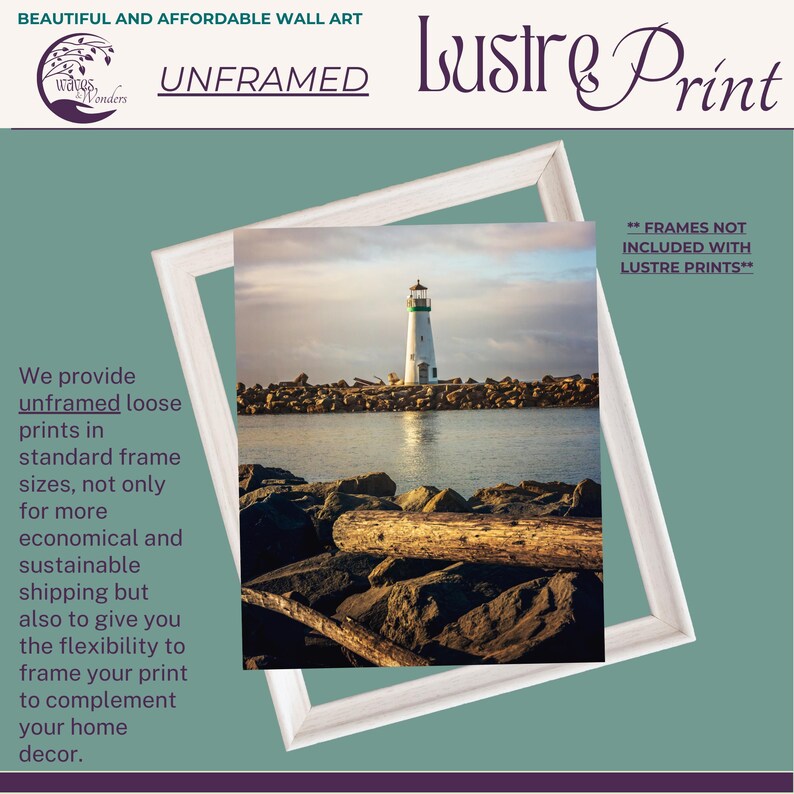 a picture of a light house on the water