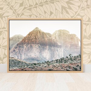 Fine Art Desert Print- Red Rock Nevada Landscape for Rustic Bedroom Decor, Boho Art Print, Southwest Livingroom Decor, Desert Photography