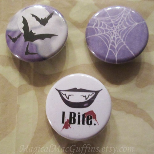 Forget Princess I Want to Be A Vampire Pinback Button Badge | Etsy