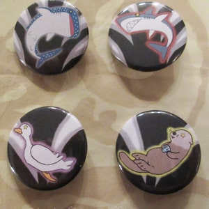 Free! Iwatobi Swim Club Samezuka Academy Swim Team Buttons