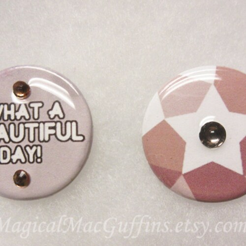 Crystal Gems Fusions Smoky Quartz Amethyst Steven Universe Affirmation Buttons