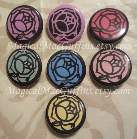 UTENA ブラック　リング Utena Duelist Ring - Etsy