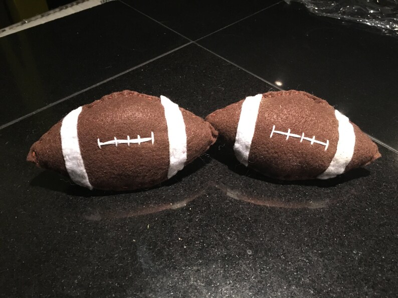 Cat Toy Felt Catnip Football Cat Toys Football Catnip Toys Etsy