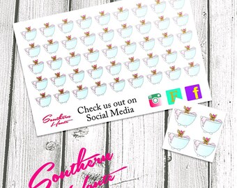 Chihauhau Girl Dog Bath Grooming Planner Stickers for Erin Condren and Plum Paper Planners