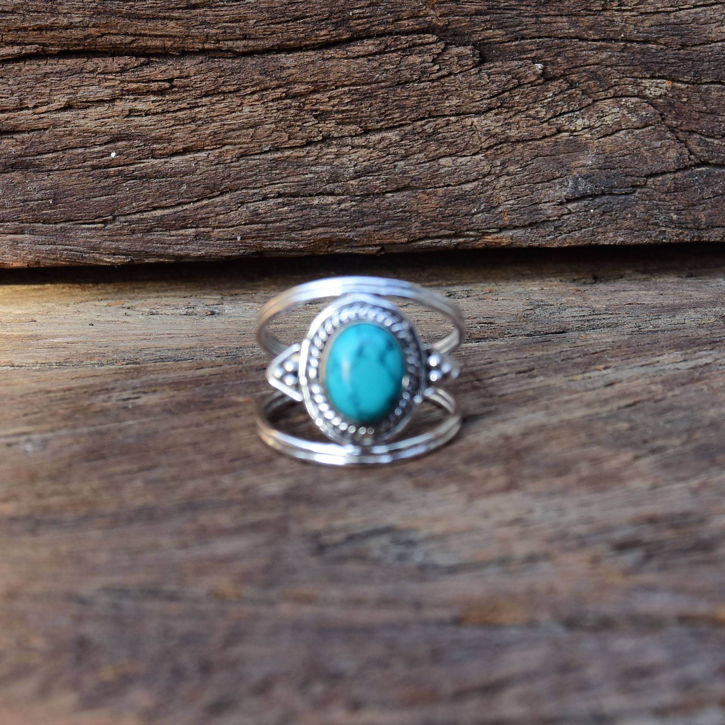 Turquoise Ring 925 Sterling Silver Ring Handmade Ring | Etsy