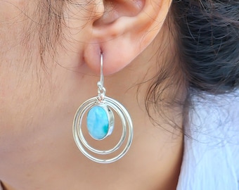Danish AKZ 925 Sterling Silver Gold Filled White Moonstone