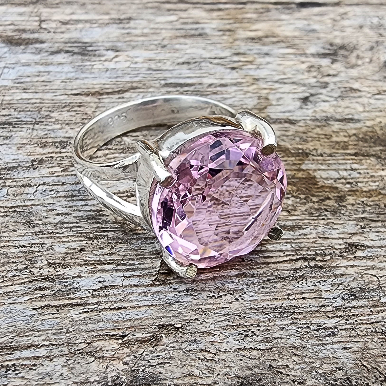 Kunzite ring - Etsy 日本