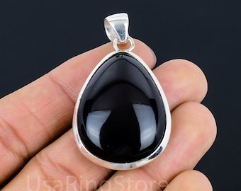 Rainbow Eye Obsidian Pendant: Handmade 925 Sterling Silver Statement Jewelry