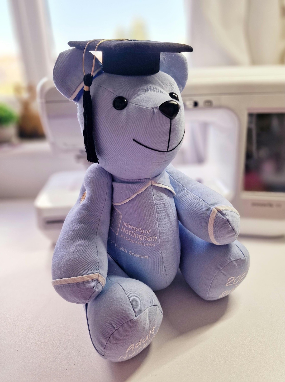 Personalised Graduation Memory Bear: Keepsake Stuffed Animal From ...