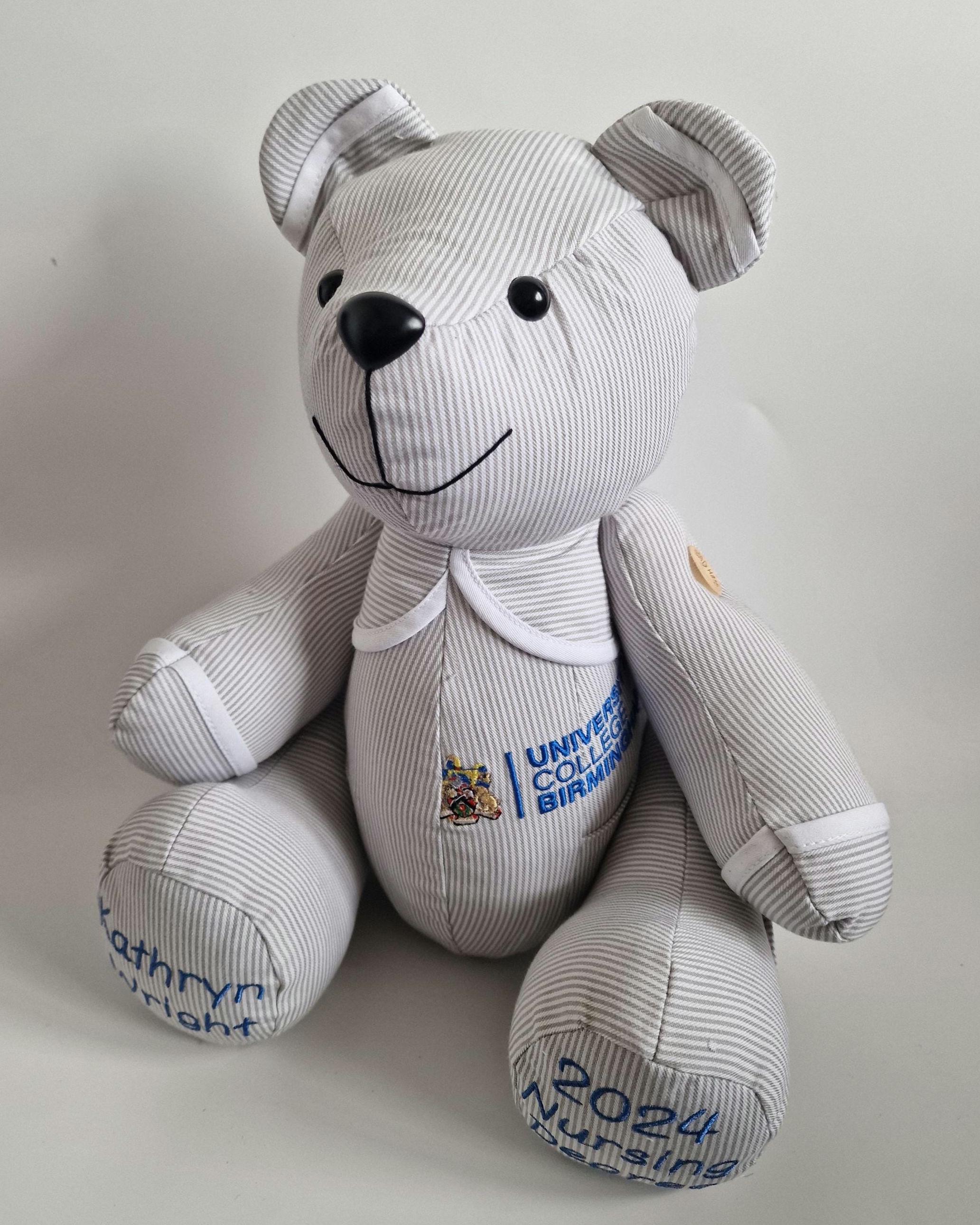 Personalised Graduation Memory Bear: Keepsake Stuffed Animal From ...