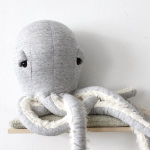 Big GrandPa Octopus Handmade Plush toy image 3