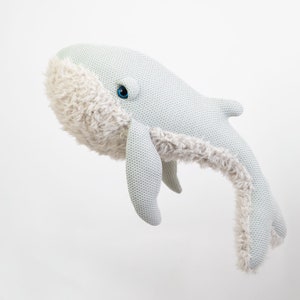 Big GrandMa Whale Handmade plush toy image 1